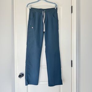 Figs dark harbor small tall pants
